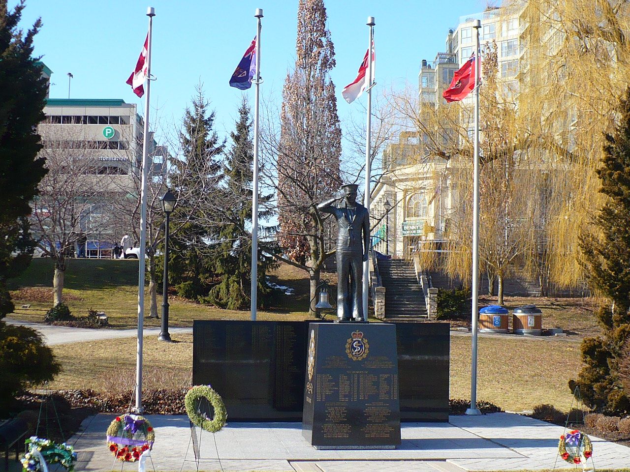 Ontario War Memorials: Burlington - Naval Ships Memorial